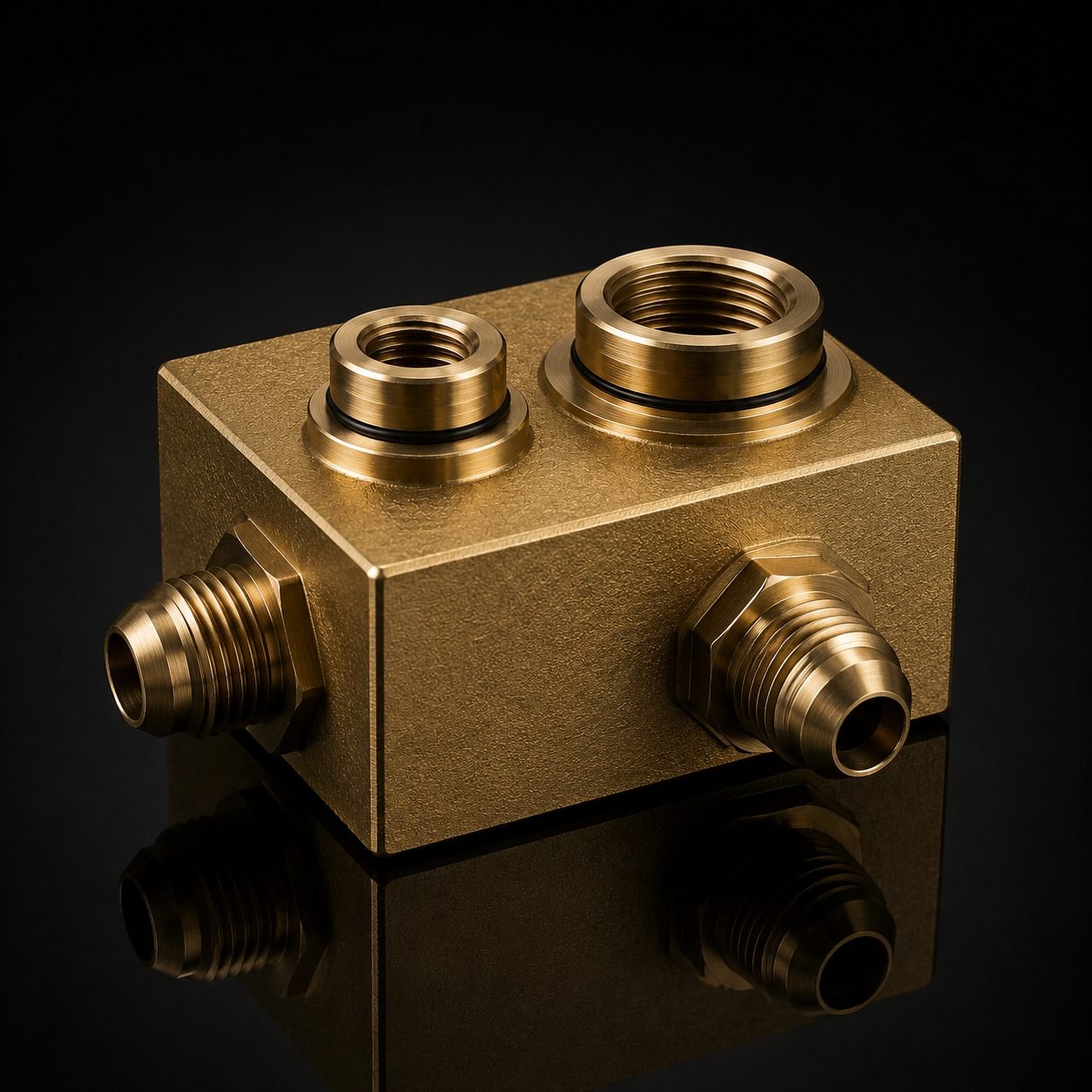 Custom and special purpose machined fittings